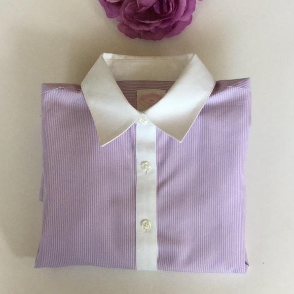 Brooks Brothers Factory Tops - BROOKS BROS FACTORY Tailored Non Iron Shirt 0P